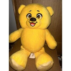 Crayola Yellow Plush Teddy Bear 2024 Hallmark 8"